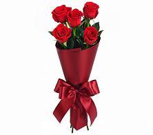 Букет 5 Красных роз Эдлесс Лав в Купянке