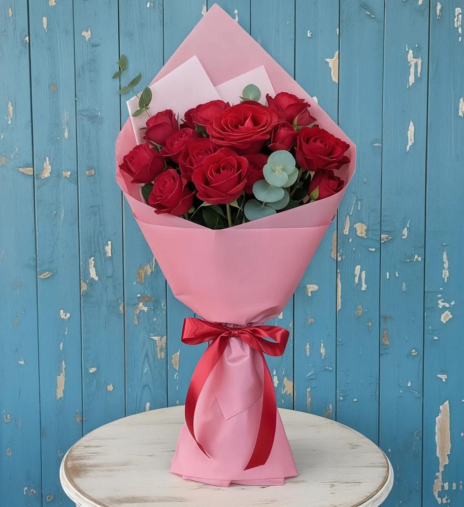 Букет цветов из: Розы в Купянке