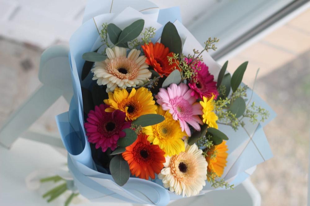 Букет цветов из: Герберы в Купянке