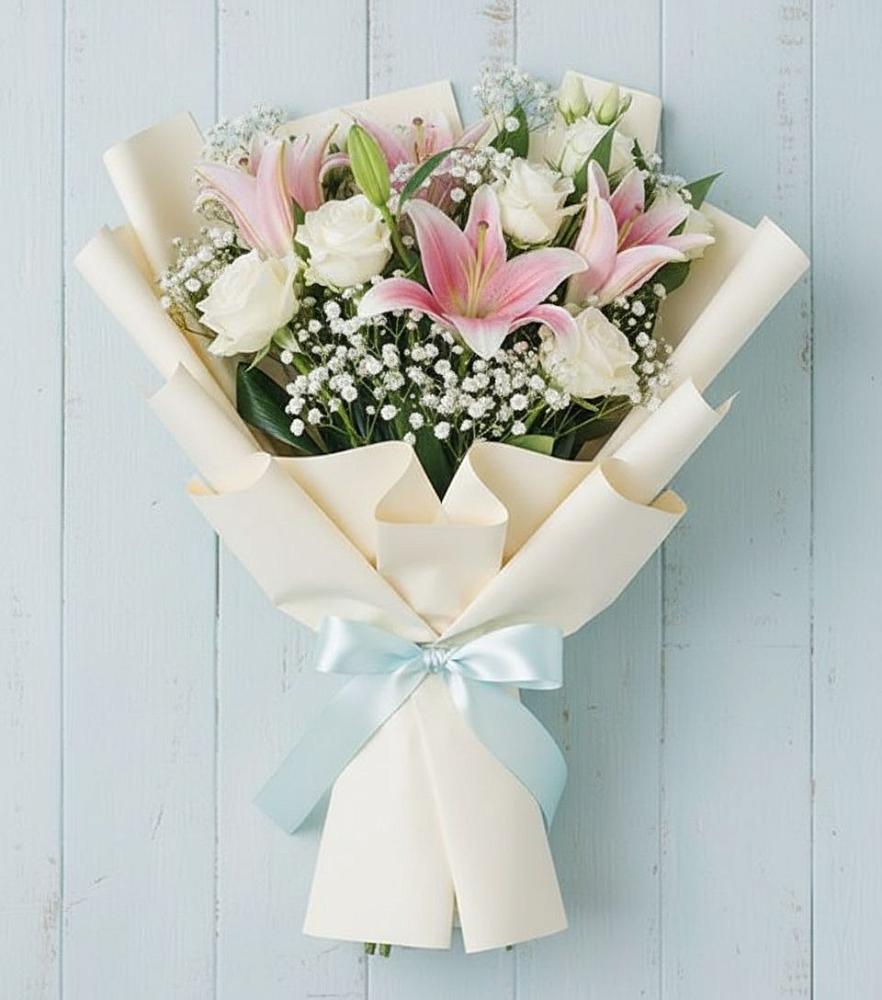 Букет цветов из: Лилии в Купянке