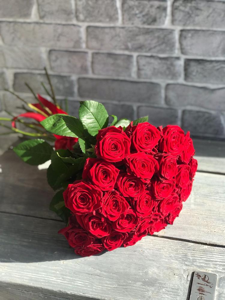 Букет Красные розы Фридом в Купянке