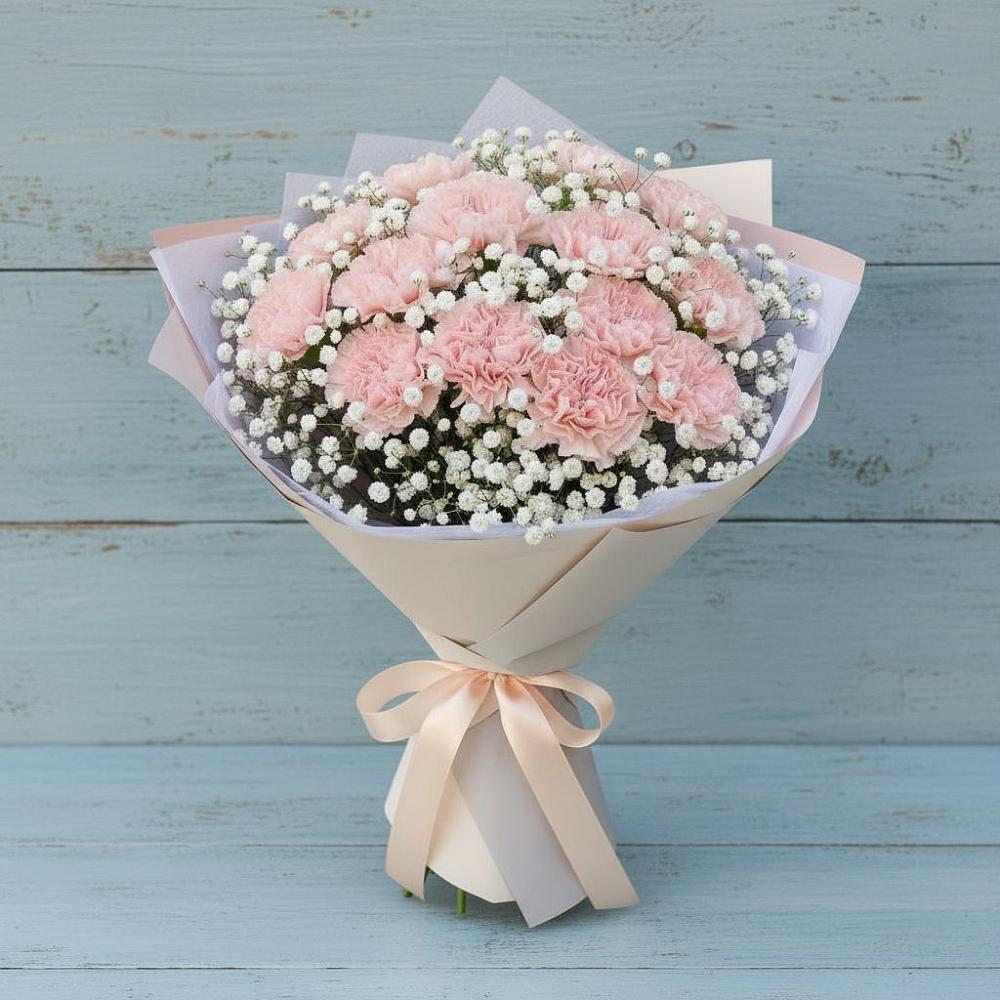 Букет цветов из: Гвоздики в Купянке