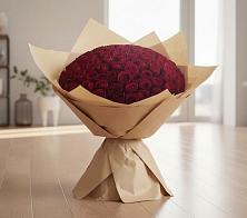 Букет 101 Красная роза в Купянке