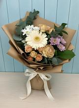 Букет цветов из:  Герберы и Хризантемы в Купянке