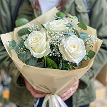 Букет Нежные грёзы в Купянке Букет цветов из: Розы в Купянке
