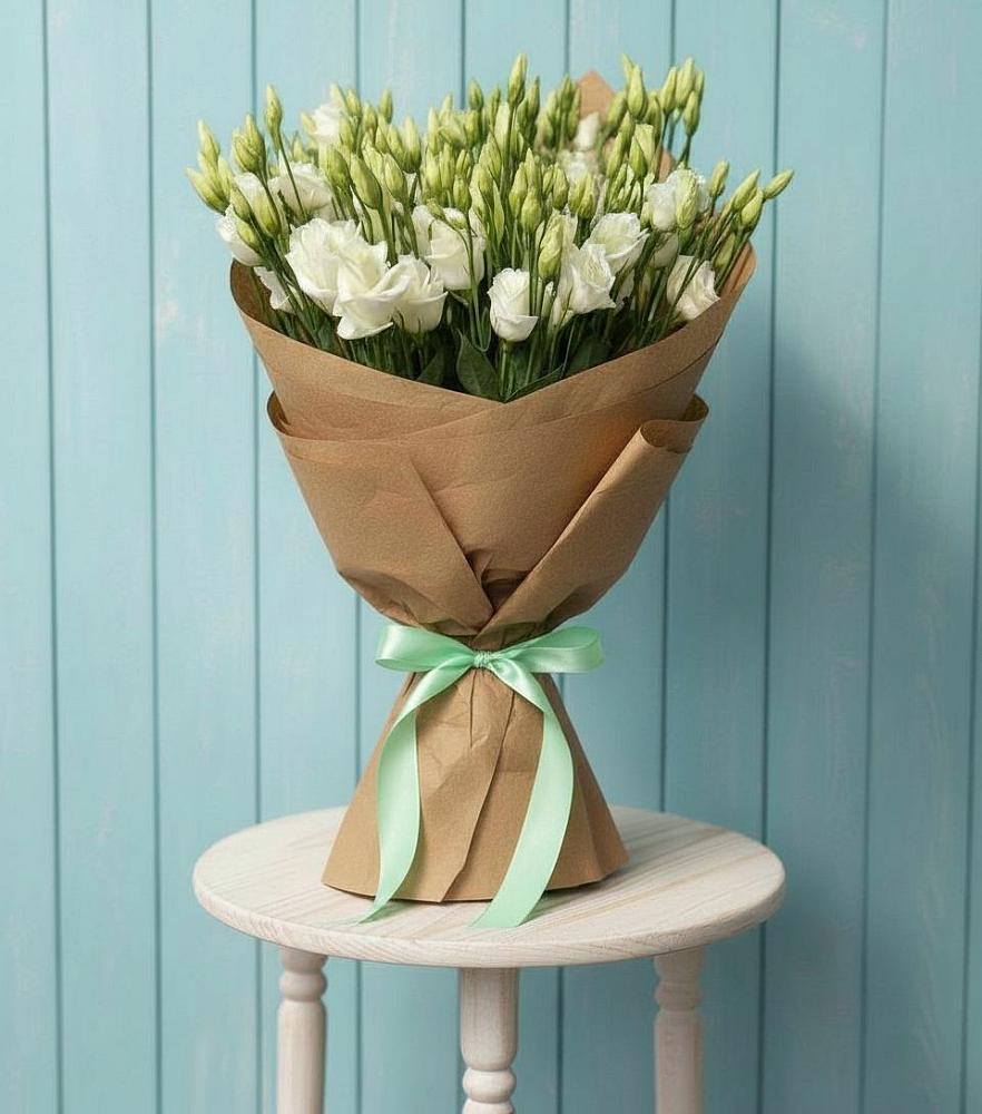 Букет цветов из: Лизиантусы в Купянке