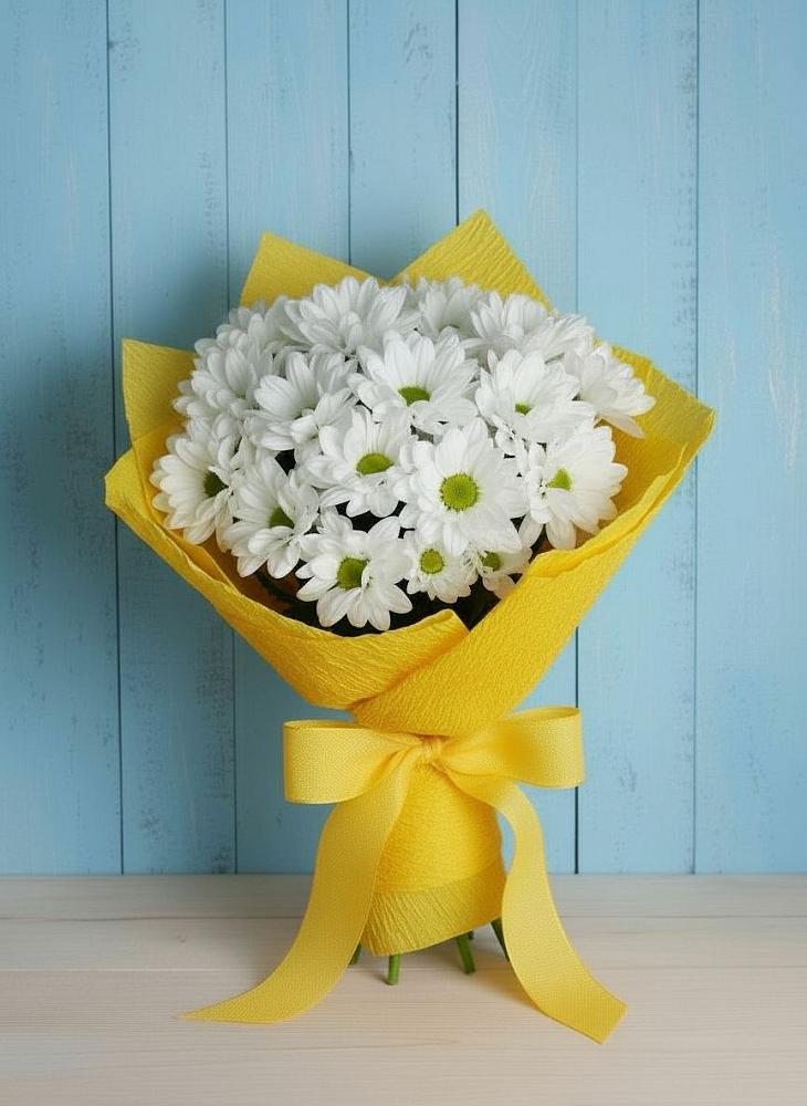 Букет цветов из: Хризантемы в Купянке