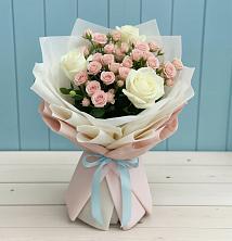 Букет цветов из:  Розы в Купянке
