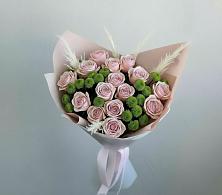 Букет цветов из:  Розы и Хризантемы в Купянке