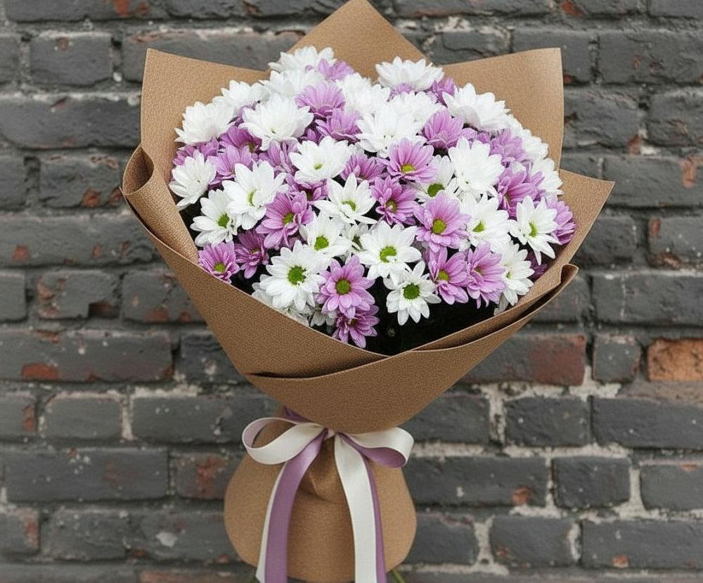 Букет цветов из: Хризантемы в Купянке