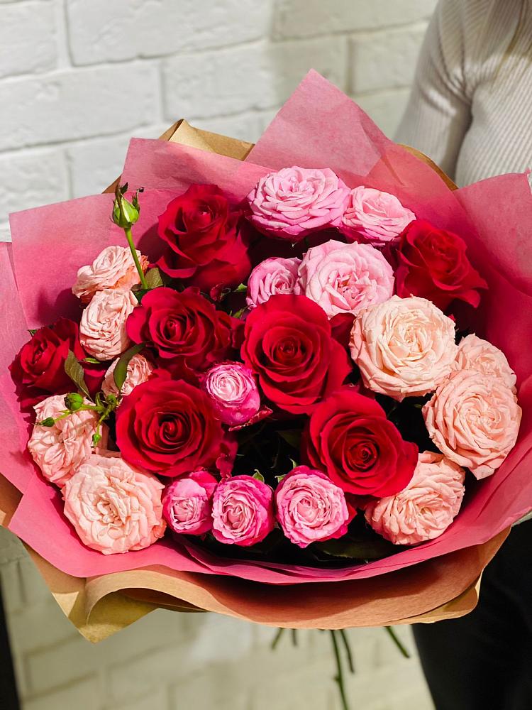 Букет цветов из: Розы в Купянке