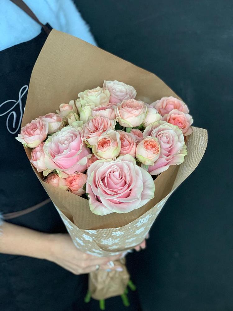 Букет цветов из: Хризантемы и Розы в Купянке