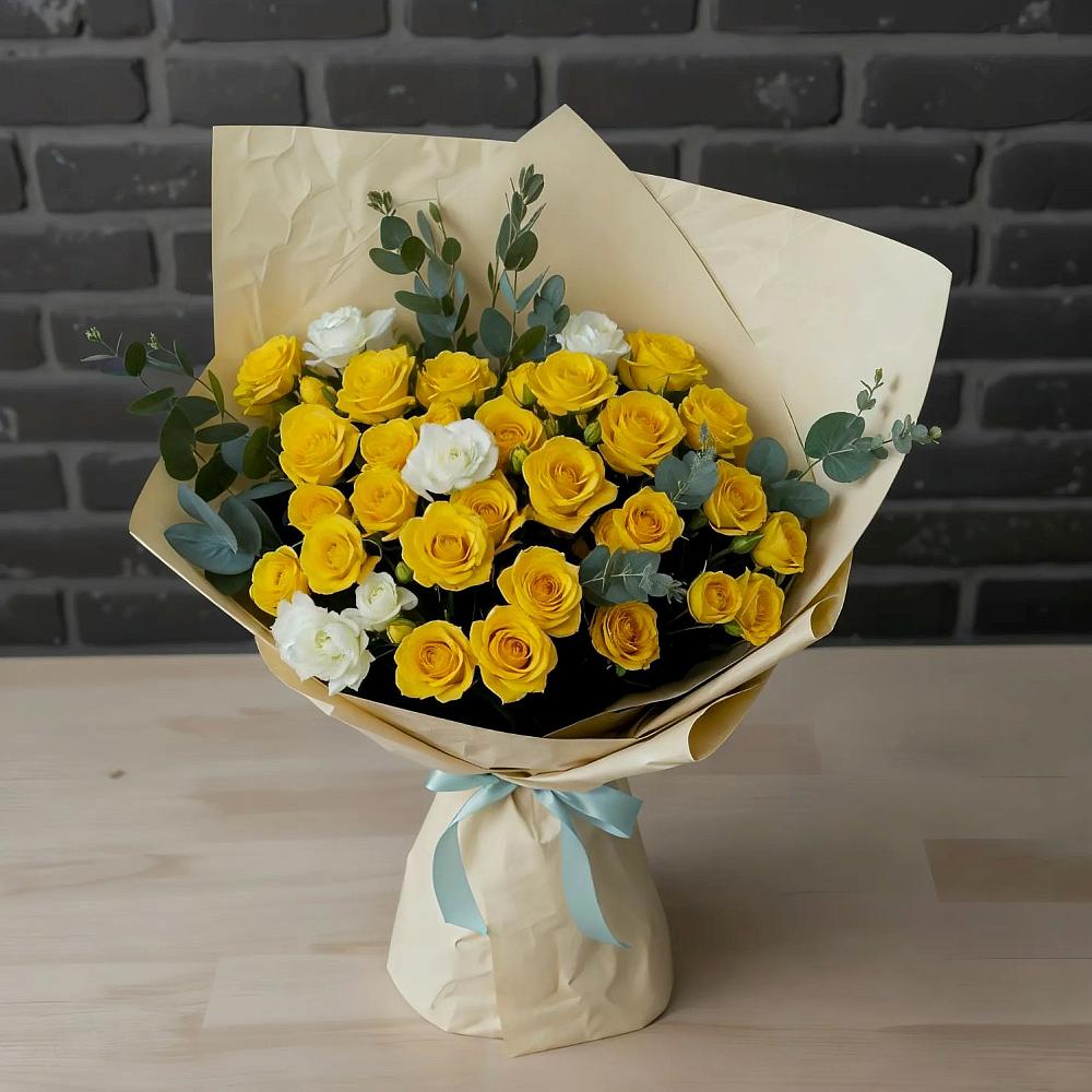 Букет цветов из: Розы в Купянке