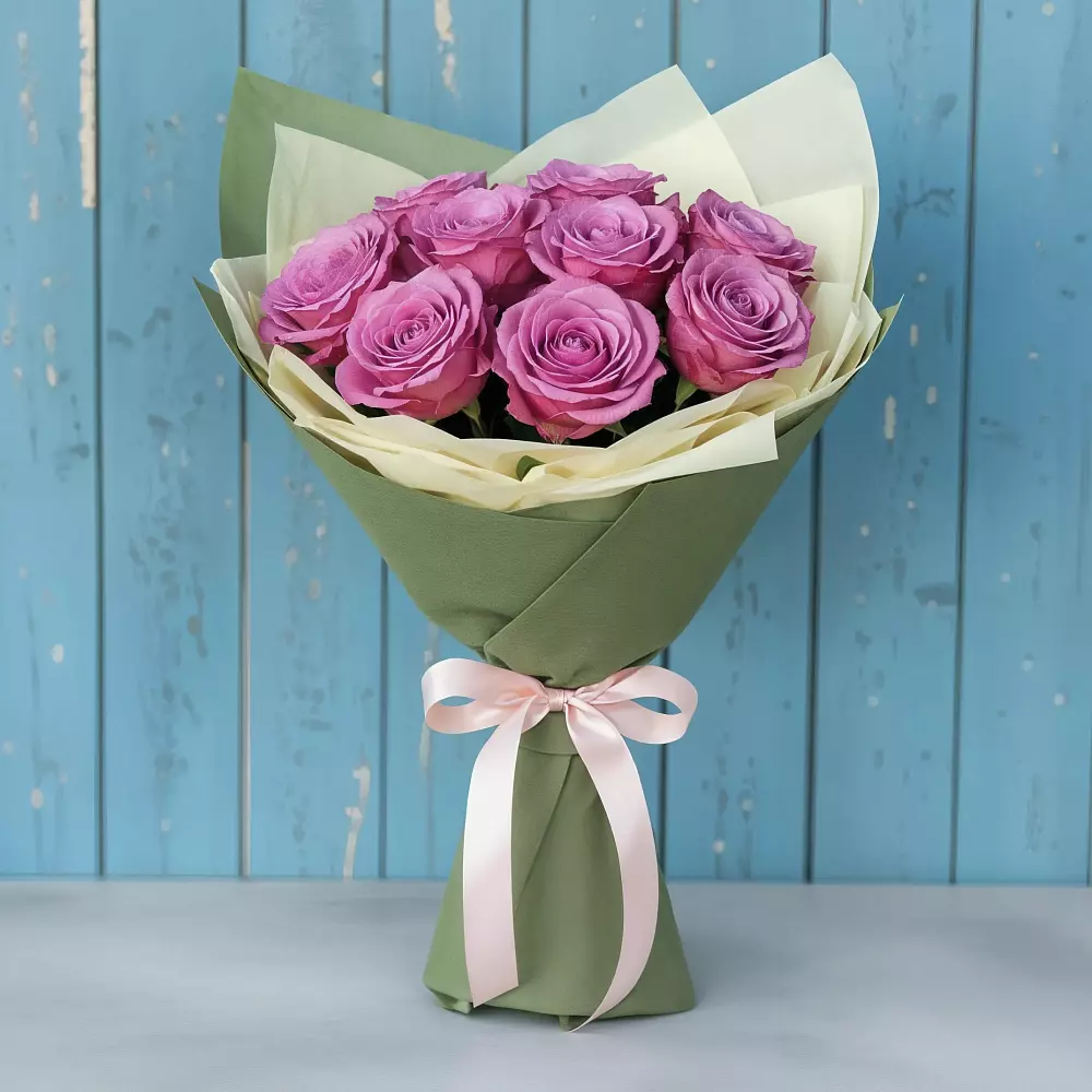 Букет Розы Фёрст Леди в Купянке