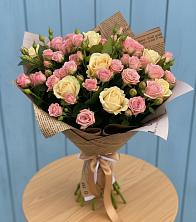 Букет цветов из:  Розы в Купянке