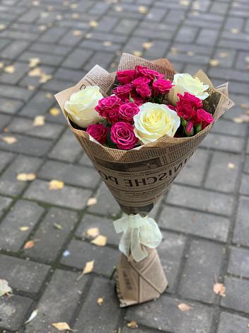 Букет цветов из: Розы в Купянке