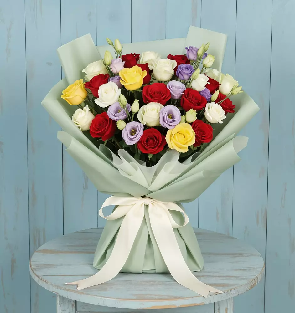 Букет цветов из: Розы в Купянке