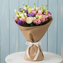 Букет цветов из:  Лизиантусы в Купянке